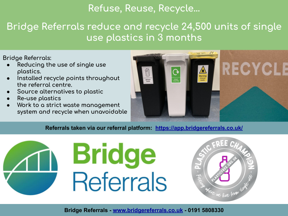 Refuse, Reuse, Recycle Bridge Referrals